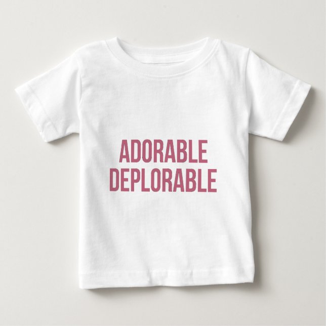 Förtjusande - beklagansvärt - trumf - republikan t-shirt (Framsida)
