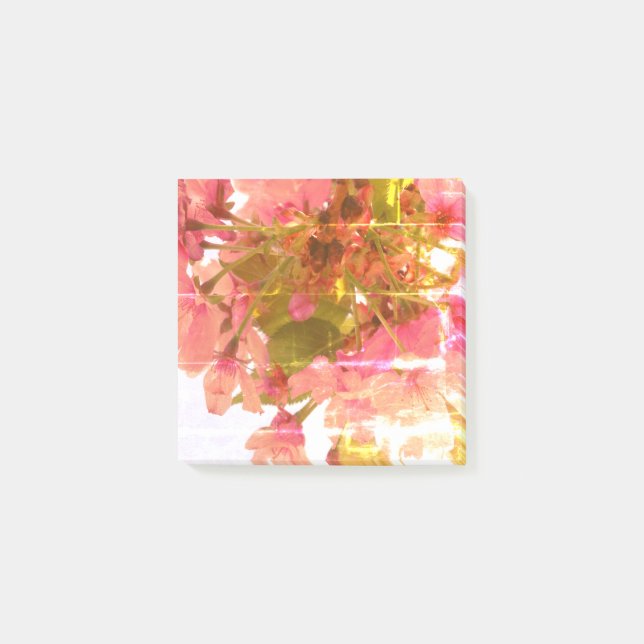 Förtjusande blommor post-it block (Framsida)