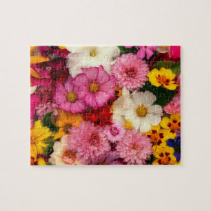 förtjusande blommor pussel