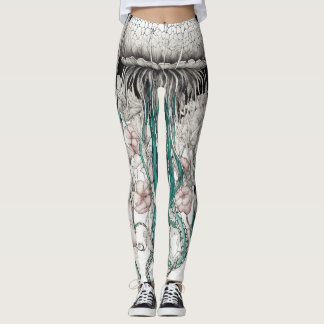 Förtjusande Bloom: Medusa Capillata Leggings