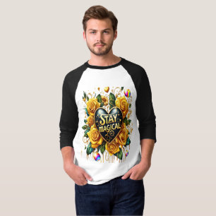 Förtjusande Bouquet av Ro och hjärta T Shirt