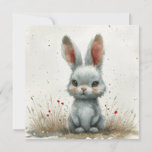 Förtjusande Bunnies: Magiska 🐰 🐇 🐰 Digital Julkort