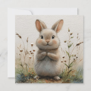 Förtjusande Bunnies: Magiska Moments 🐰 Digital Julkort