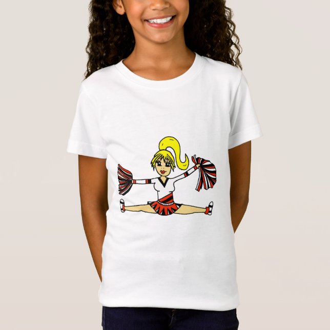 Förtjusande Cheerleading T-tröja Tee (Framsida)