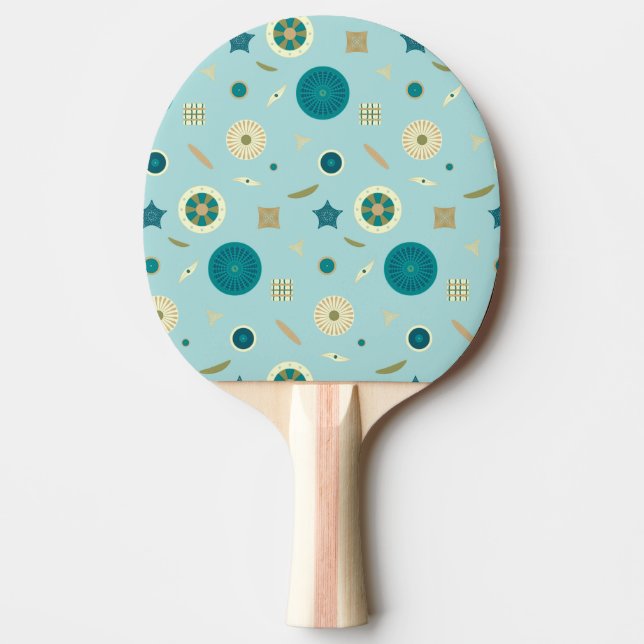 Förtjusande Diatomer Pingis Paddle (Framsidan)