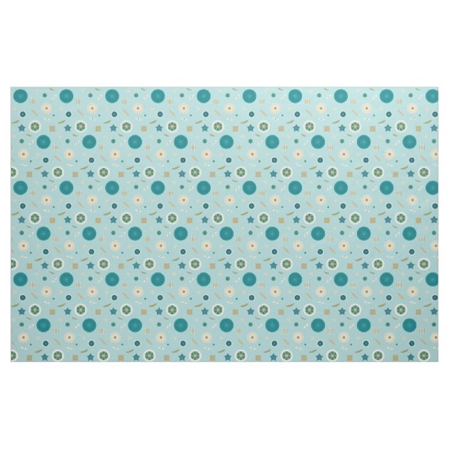 Förtjusande Diatoms Fabric Tyg (Yard)