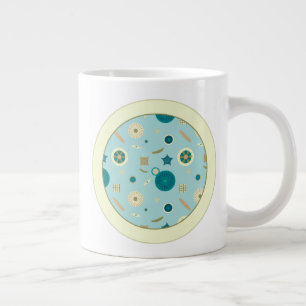 Förtjusande Diatoms Specialty Mugg Jumbo Mugg