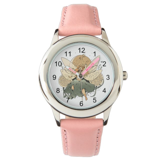 Förtjusande Fairy - Whimsical Fantasy Art Armbandsur (Framsida)