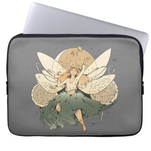 Förtjusande Fairy - Whimsical Fantasy Art Laptop Fodral