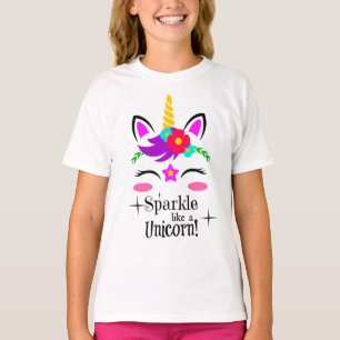 Förtjusande färgrik tecknadgnistranågot liknand t shirt