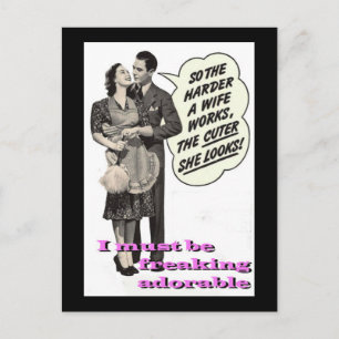 "Förtjusande Freakin ", Vykort