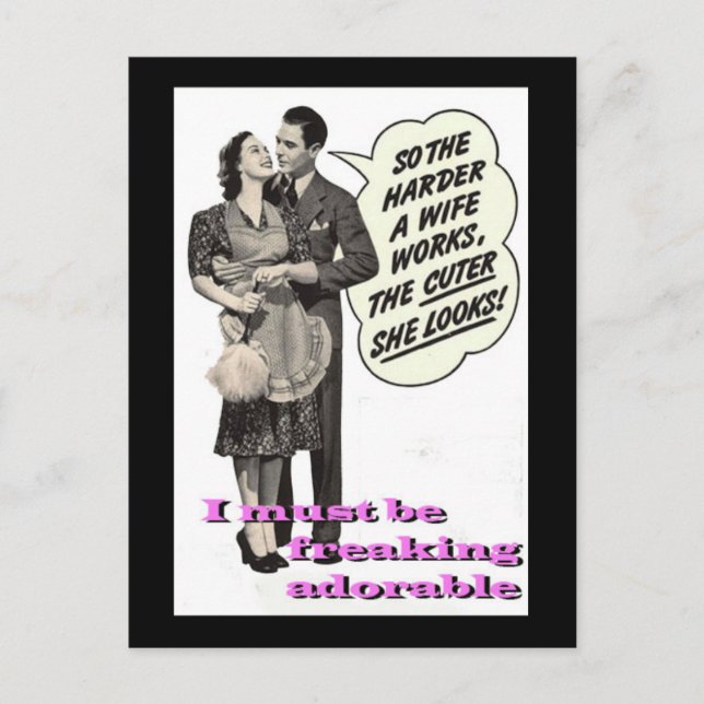 "Förtjusande Freakin ", Vykort (Framsida)