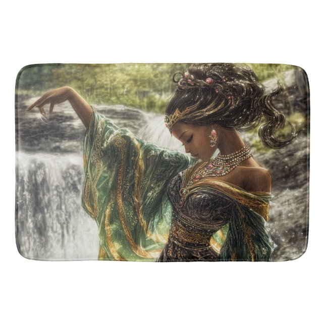 Förtjusande gudinna av en magisk badrumsmatta (Framsidan)