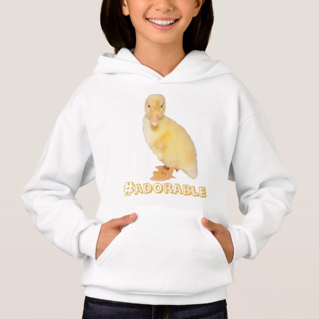 Förtjusande gula Ducklings för baby djur | Tee (Framsida)
