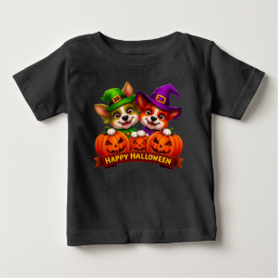 Förtjusande hundar i Halloween-kostymer T Shirt