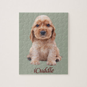 Förtjusande iCuddlecockerspanielSpaniel Pussel
