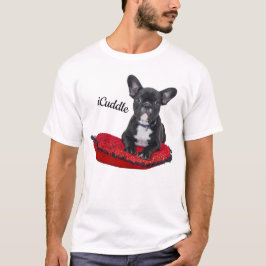 Förtjusande iCuddlefranskbulldogg Tee