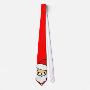 Förtjusande Kawaii tecknadSanta Tie Slips