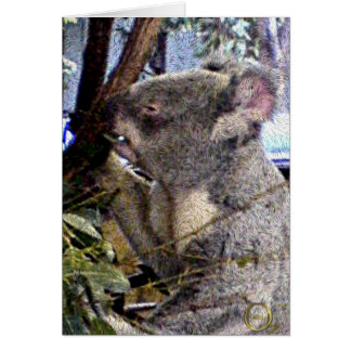 Förtjusande Koala Hälsningskort