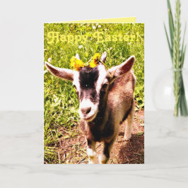 Förtjusande kort för babygetpåsk