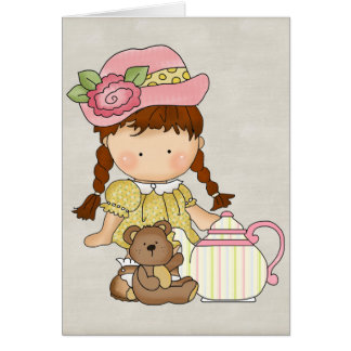 Förtjusande landdocka OBS kort