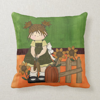 Förtjusande landtrasdocka kudde