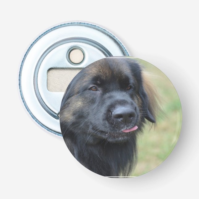Förtjusande Leonberger Flasköppnare (Framsidan)