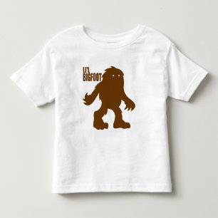 Förtjusande logotyp för LI'L BIGFOOT - gulliga Tröja