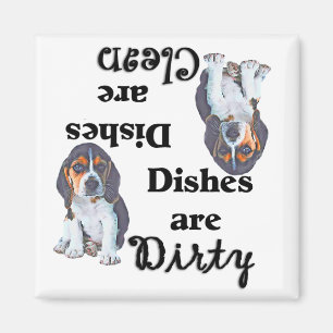 Förtjusande magnet för Beaglevalpdiskare