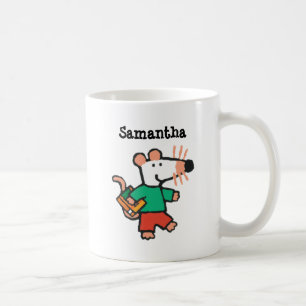 Förtjusande Maisy kärlekar att läsa Kaffemugg