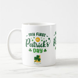 Förtjusande Min Första St. Patricks Dag Klassiker Kaffemugg