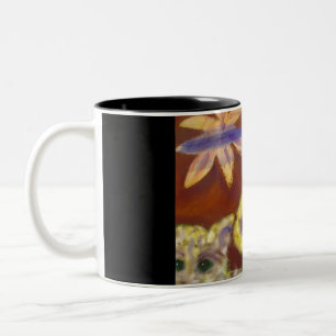 Förtjusande mugg för hårigkattkaffe