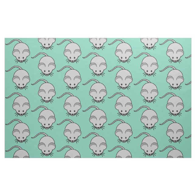Förtjusande mus tyg (Fat Quarter)