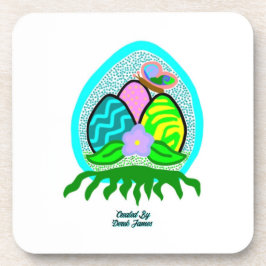 Förtjusande Påskägg, hård plastUnderlägg Underlägg