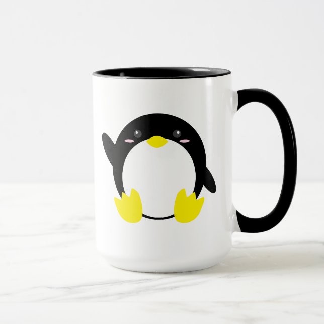Förtjusande pingvinmugg mugg (Höger)