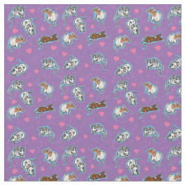 Förtjusande råttatrycktyg tyg