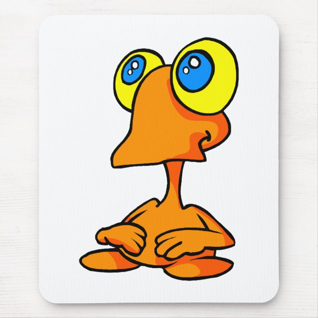 Förtjusande stor synad främling musmatta (Framsidan)