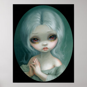 Förtjusande stort öga konst skriver Jasmine Becket Poster