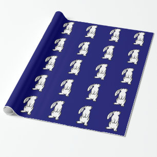 Förtjusande vitkaninkanin presentpapper