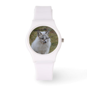 Förtjusande viträv armbandsur