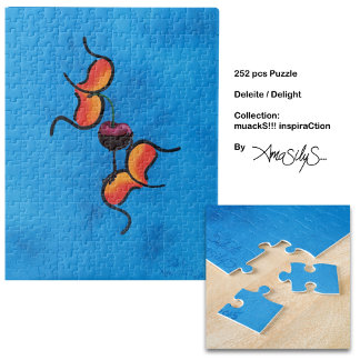 Förtjusning muackS!!! - AmaSilyS - 252 st Art Pussel