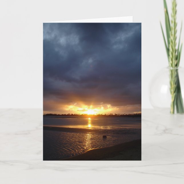 FortKam solnedgång Kort (Framsida)