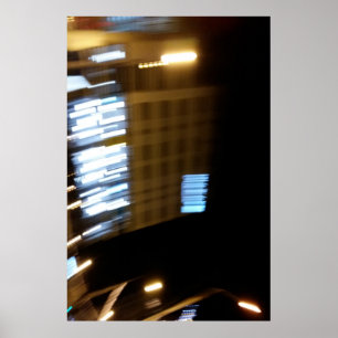 Fortkörning på ljus poster