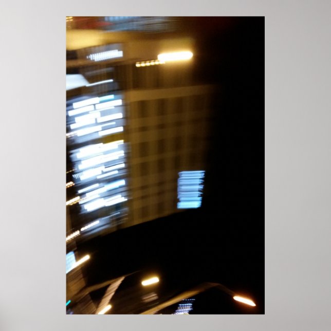 Fortkörning på ljus poster (Framsidan)