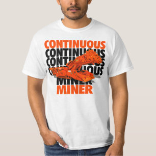 FORTLÖPANDE GRUVARBETARE T-SHIRT