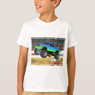 Förträfflig gigantisk lastbil i arenaen t-shirt