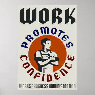 Förtroende för att främja arbete poster