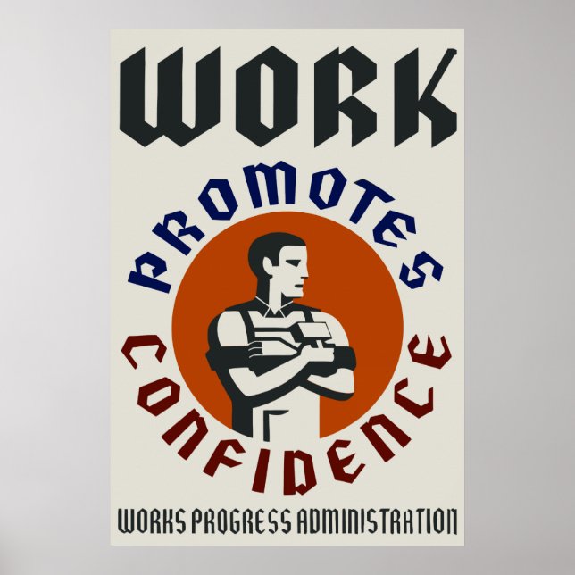 Förtroende för att främja arbete poster (Framsidan)