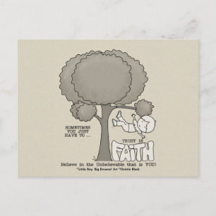 Förtroende för Faith Vykort