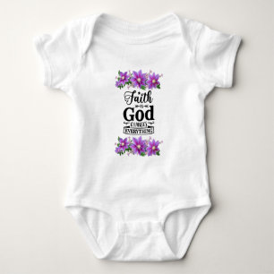 Förtroende för Guds kristna design T Shirt